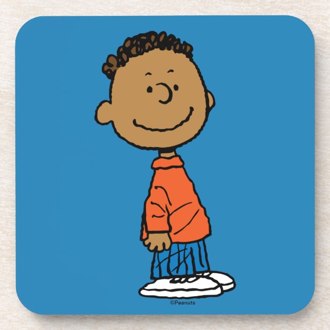 Peanuts | Franklin Smile Beverage Coaster (Front)