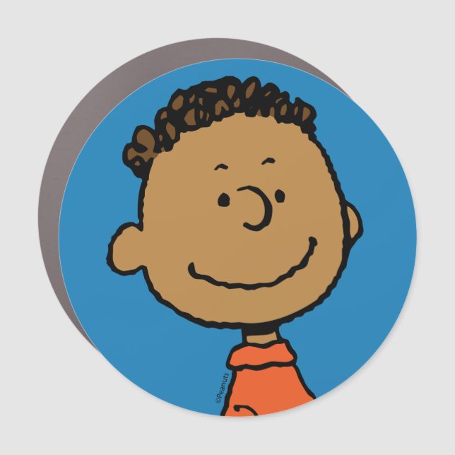 Peanuts | Franklin Smile Car Magnet (Front)
