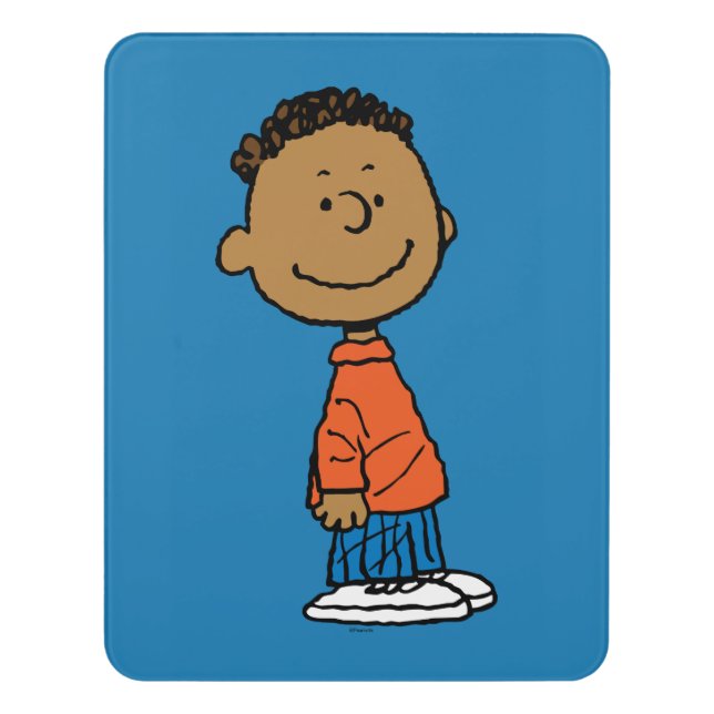 Peanuts | Franklin Smile Door Sign (Contemporary Vert)