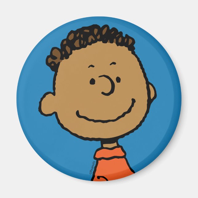 Peanuts | Franklin Smile Magnet (Front)