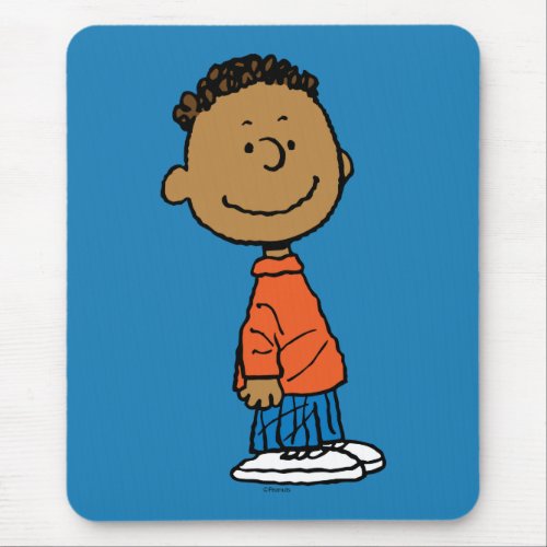 Peanuts  Franklin Smile Mouse Pad