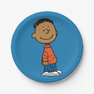 Peanuts   Franklin Smile Paper Plates