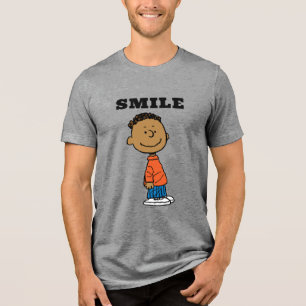 Peanuts   Franklin Smile Tri-Blend Shirt