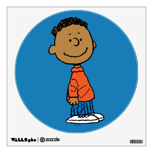 Peanuts | Franklin Smile Wall Decal (Front)