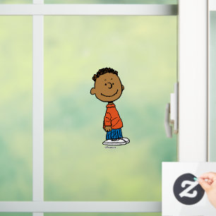 Peanuts   Franklin Smile Window Cling