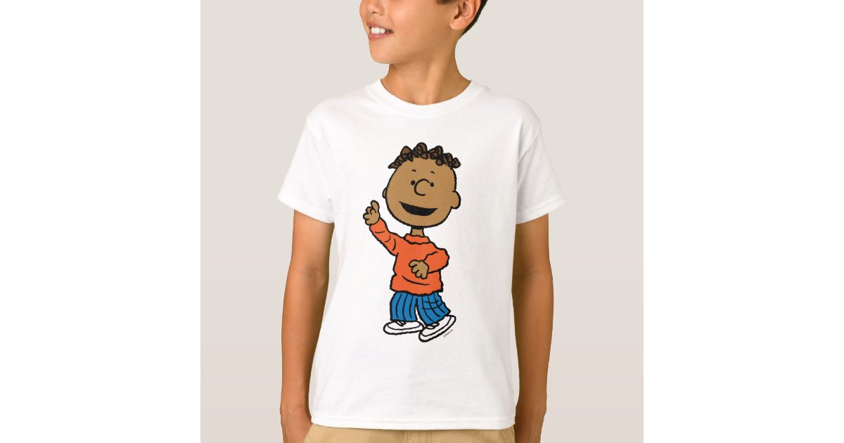 Peanuts Franklin T Shirt Zazzle Com