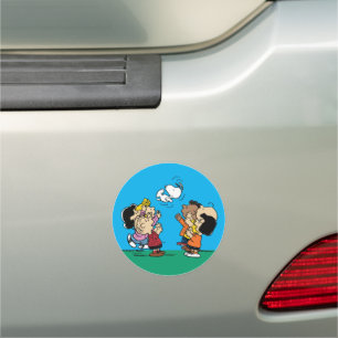 Peanuts Friends Fun Car Magnet