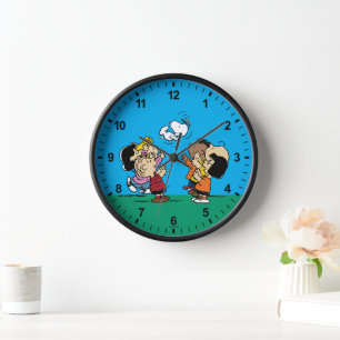 Peanuts Friends Fun Clock