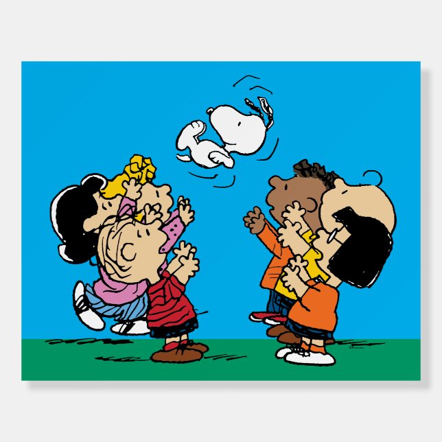 Peanuts | Friends Fun Foam Board (Front)