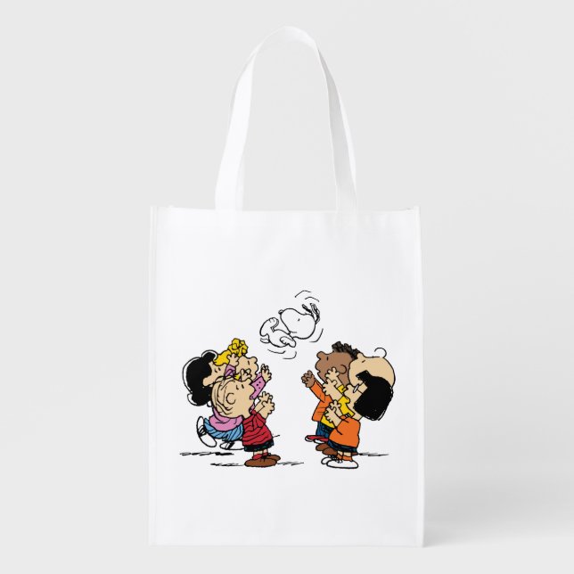 Peanuts | Friends Fun Grocery Bag (Front)