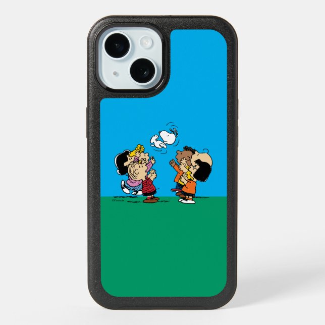 Peanuts | Friends Fun iPhone 15 Case (Back)
