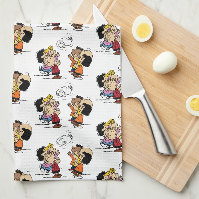 Peanuts | Friends Fun Kitchen Towel (Quarter Fold)