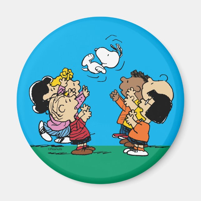 Peanuts | Friends Fun Magnet (Front)