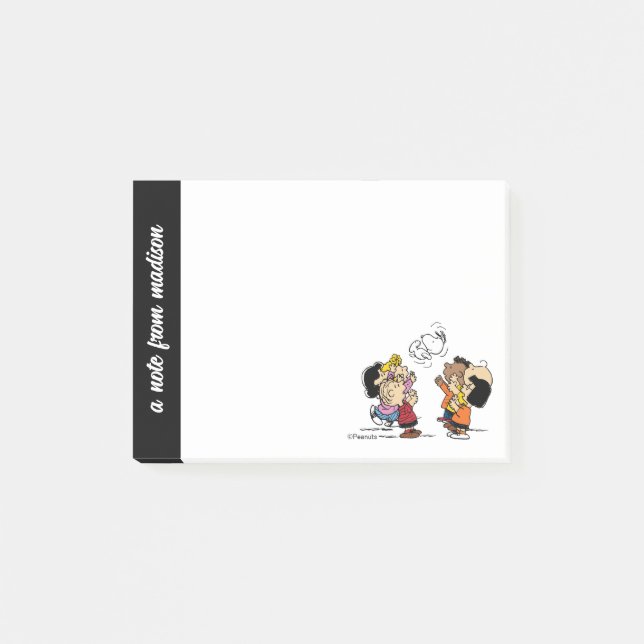 Peanuts | Friends Fun Post-it Notes (Front)