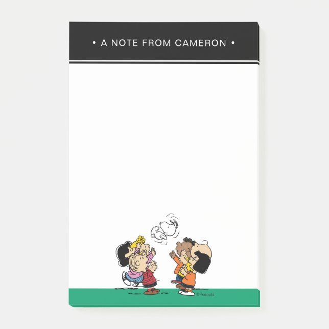 Peanuts | Friends Fun Post-it Notes (Front)