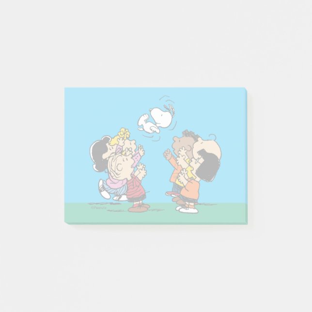 Peanuts | Friends Fun Post-it Notes (Front)