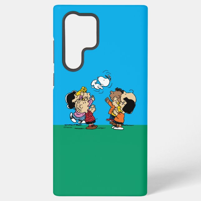 Peanuts | Friends Fun Samsung Galaxy Case (Back)