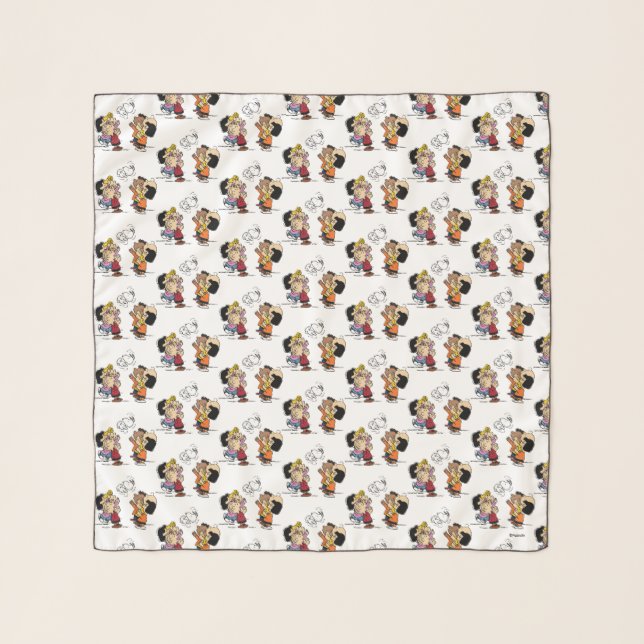Peanuts | Friends Fun Scarf (Front)