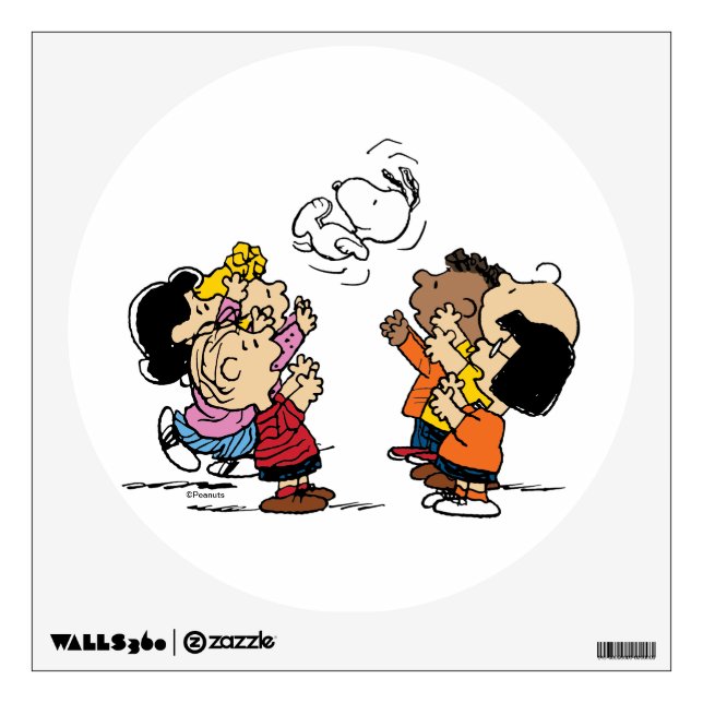 Peanuts | Friends Fun Wall Decal (Front)