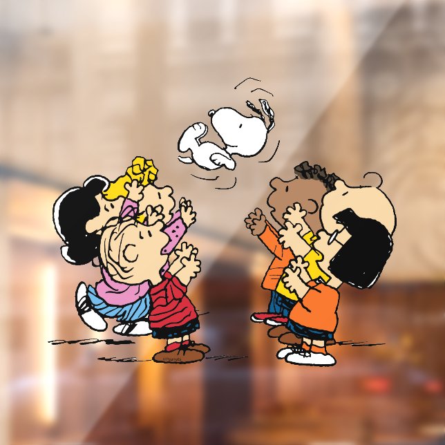 Peanuts | Friends Fun Window Cling (Sheet 2)