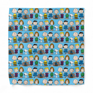 Peanuts Friends In A Row Bandana
