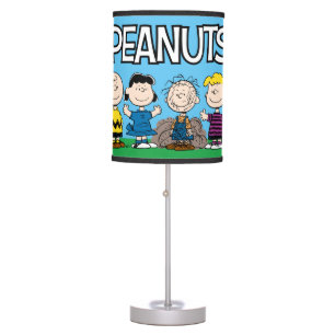 Peanuts Friends In A Row Table Lamp