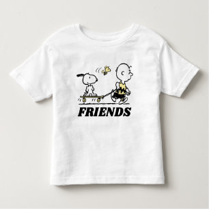 PEANUTS Friends Skate Boarding Toddler T-shirt