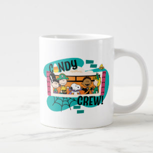 Peanuts Gang Candy Crew Halloween Giant Coffee Mug