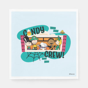 Peanuts Gang Candy Crew Halloween Napkins