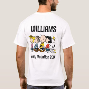 Peanuts Gang Family Vacation T-Shirt
