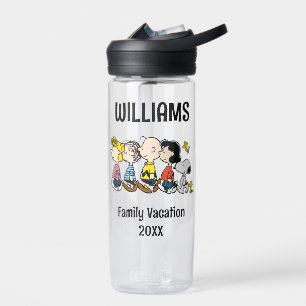 Peanuts Gang Family Vacation Water Bottle