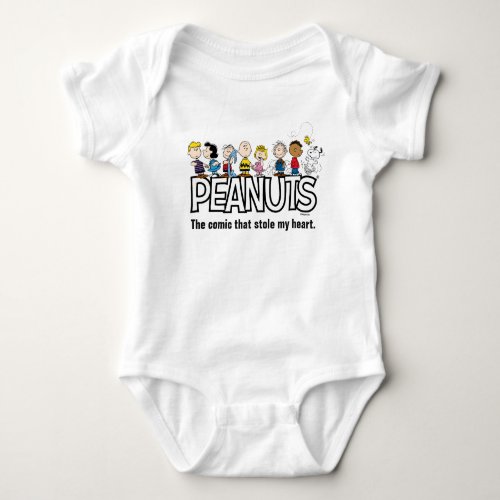 Peanuts Gang Group Lineup Baby Bodysuit