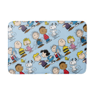 Peanuts Gang Group Lineup Bath Mat