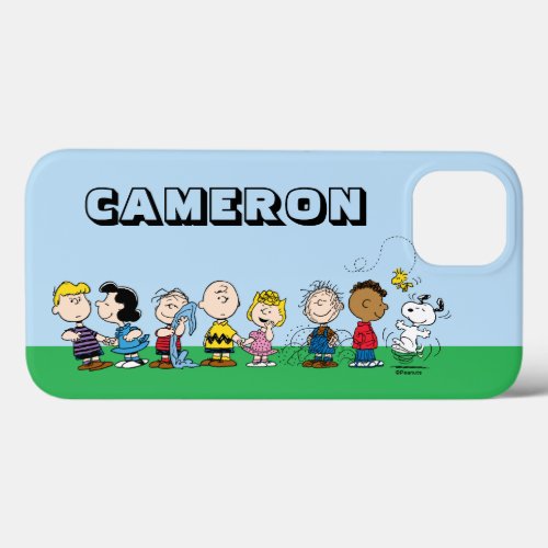 Peanuts Gang Group Lineup iPhone 13 Case