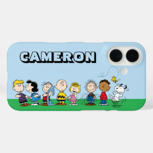 Peanuts Gang Group Lineup iPhone 16 Case