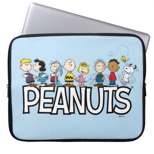 Peanuts Gang Group Lineup Laptop Sleeve