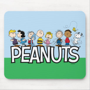 Peanuts Gang Group Lineup Mouse Pad