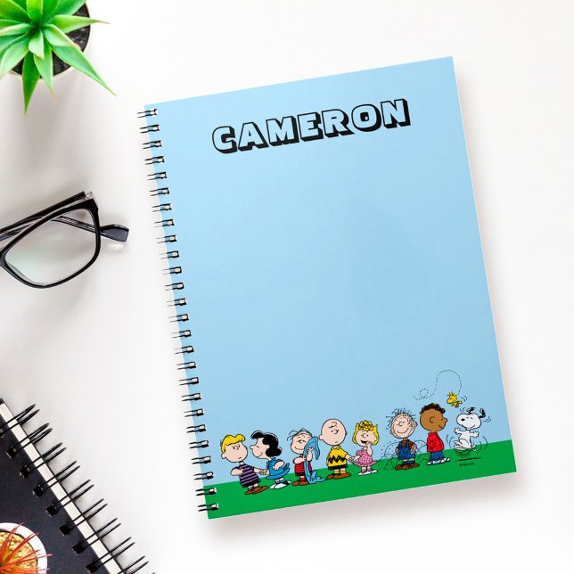 Peanuts Gang Group Lineup Notebook (Creator Uploaded)