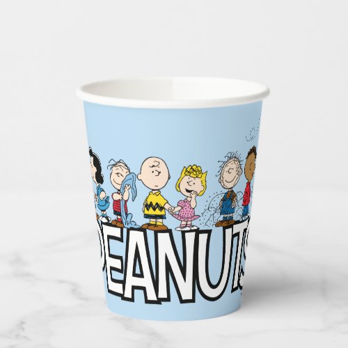 Peanuts Gang Group Lineup Paper Cups