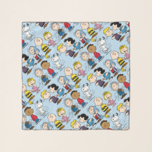 Peanuts Gang Group Lineup Scarf