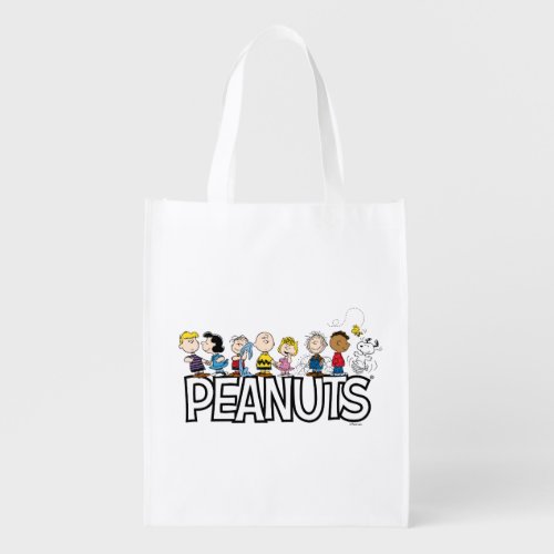 Peanuts Gang Group Lineup Tote Bag