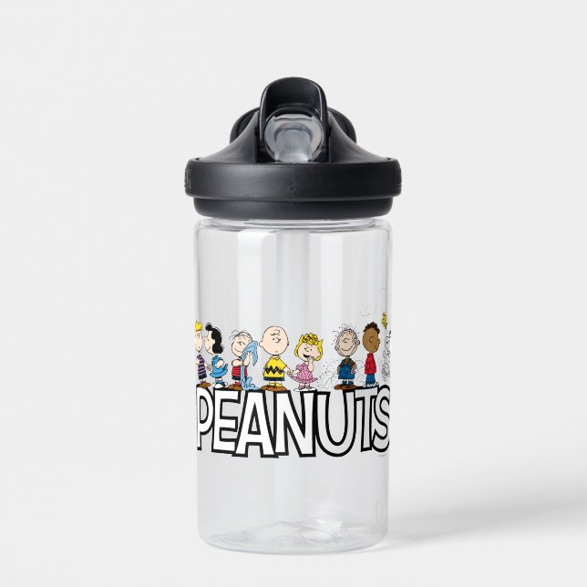 Peanuts Gang Group Lineup Water Bottle (Front)