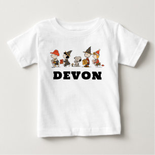 Peanuts Gang Happy Halloween Parade Baby T-Shirt