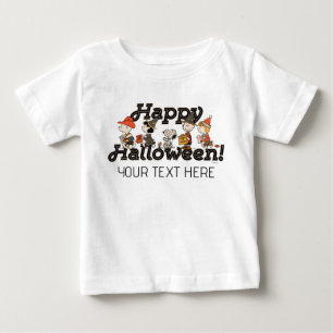 Peanuts Gang Happy Halloween Parade Baby T-Shirt