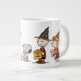 Peanuts Gang Happy Halloween Parade Giant Coffee Mug
