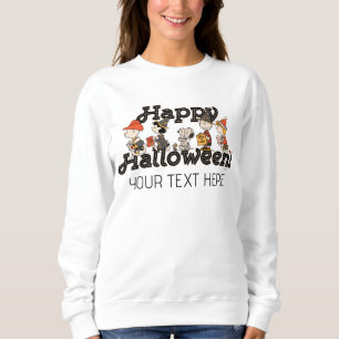 Peanuts Gang Happy Halloween Parade Sweatshirt
