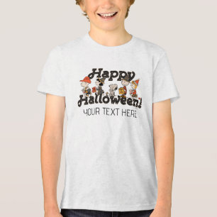 Peanuts Gang Happy Halloween Parade Tri-Blend Shirt