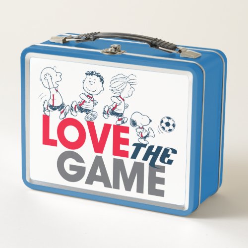 Peanuts Gang _ Love The Game Metal Lunch Box