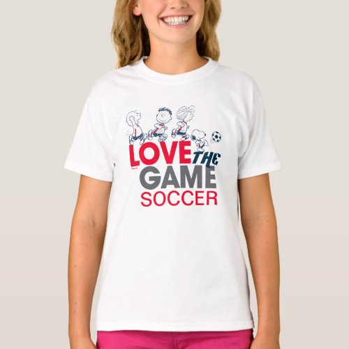 Peanuts Gang _ Love The Game T_Shirt