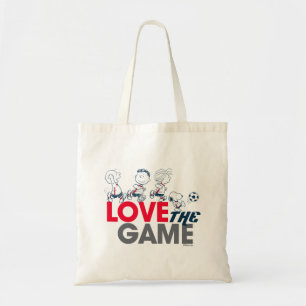 Peanuts Gang - Love The Game Tote Bag